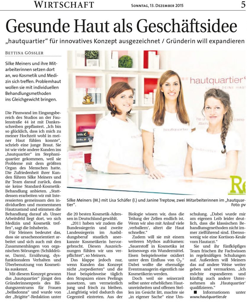 'Weser-Report' Dezember 2015