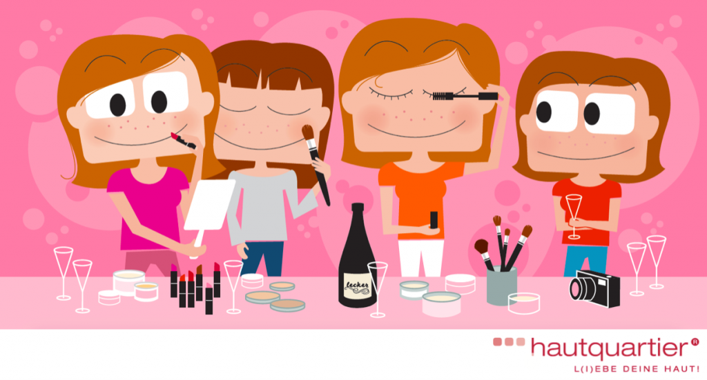 Make-up Beratung Schminkparty
